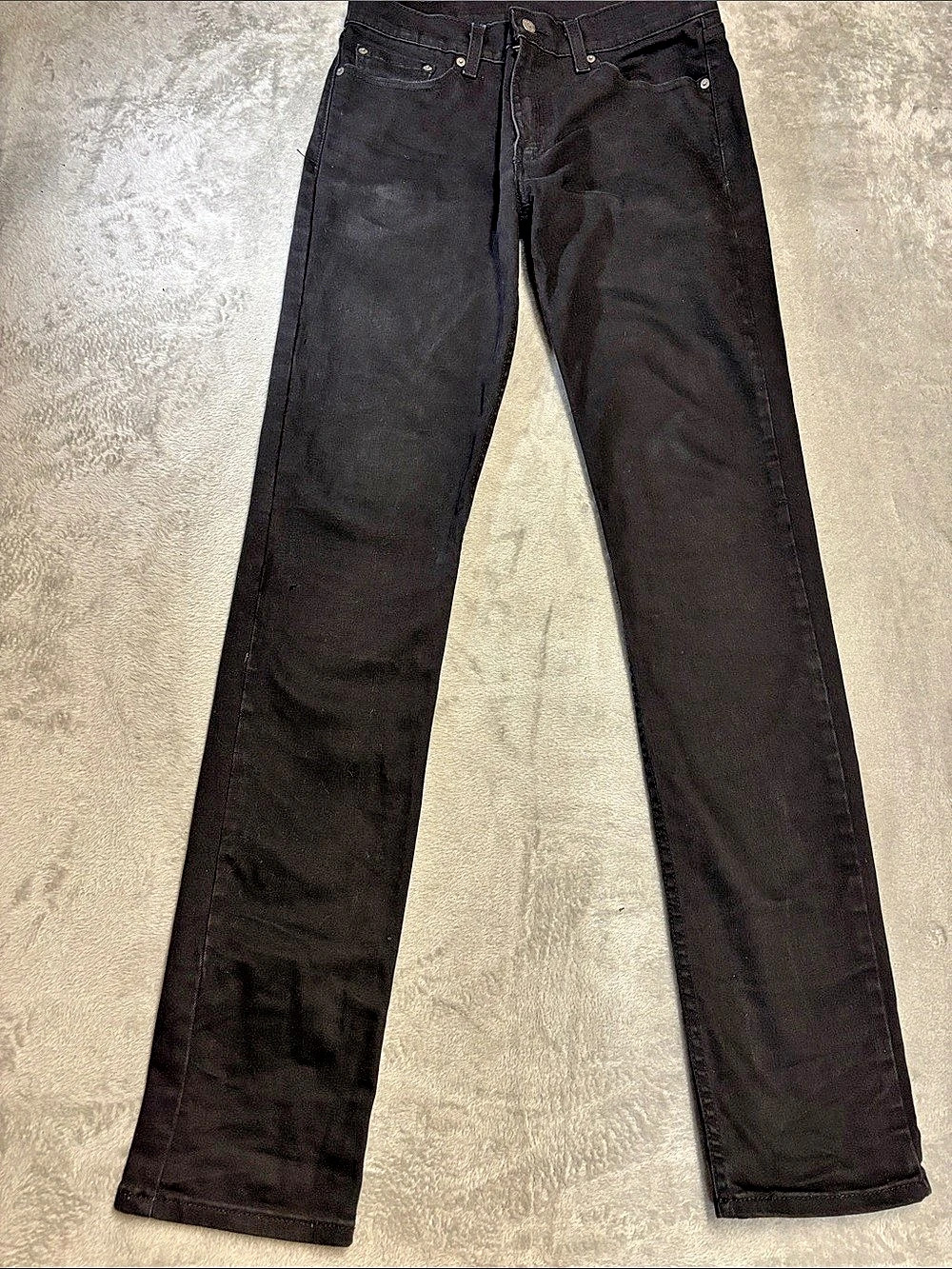 Levi's 511 Men's Black Straight Jeans Waist 32 Length 36